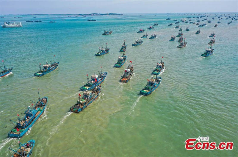 Le moratoire sur la pêche annuelle d'été levé en mer Jaune et en mer de Bohai