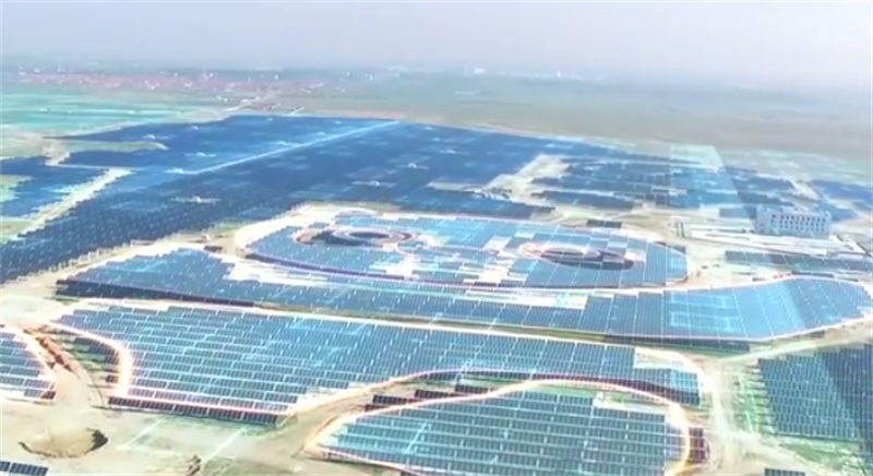 Le « Kung Fu chinois » d'une centrale photovoltaïque en forme de panda