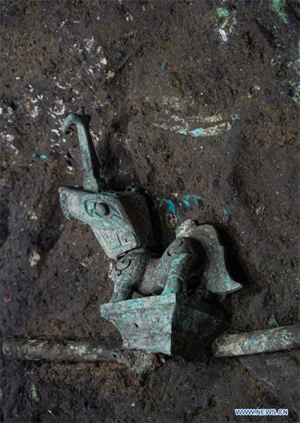 Les nouvelles découvertes dans les ruines de Sanxingdui témoignent la créativité de la Chine antique