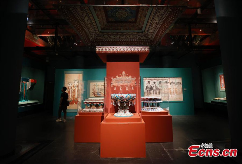 Chine : ouverture d'une exposition sur Dunhuang au Musée du Palais