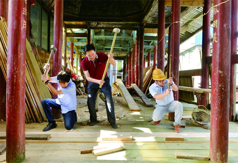 Technique du patrimoine culturel immatériel dans le Fujian : le pont en arc en bois sans clous ni rivets qui tient depuis un siècle