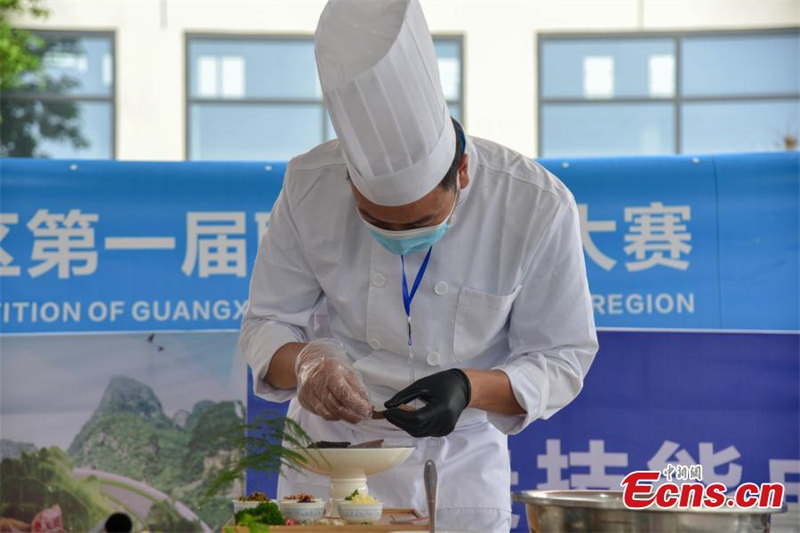 Début du 1er Concours de compétences professionnelles du Guangxi dans la ville de Liuzhou