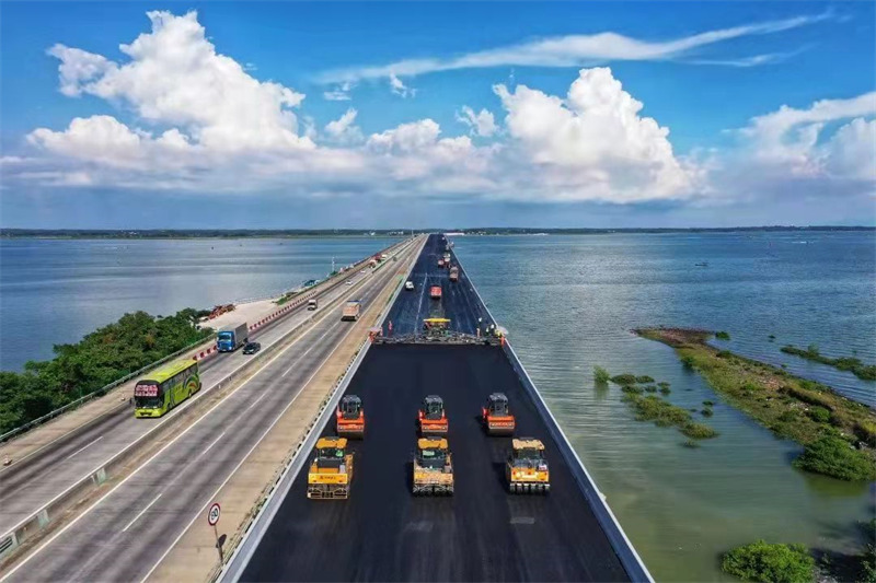 Le plus long pont maritime du Guangxi achevé et ouvert à la circulation