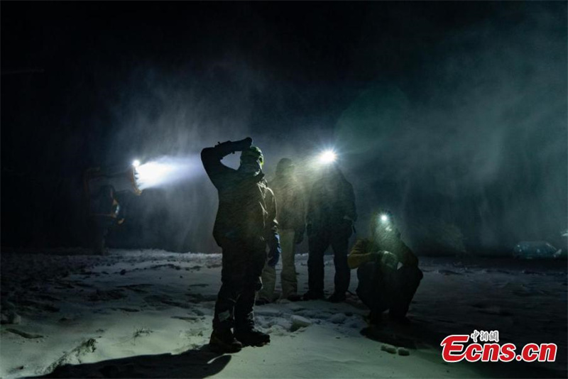 Le Centre national de ski alpin a commencé la production de neige pour les JO d'hiver de Beijing 2022