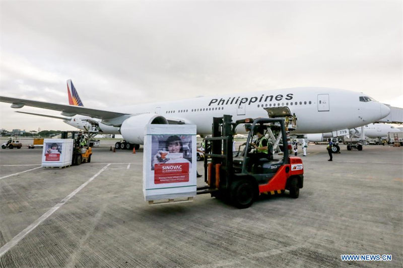 Les Philippines remercient la Chine pour ses 