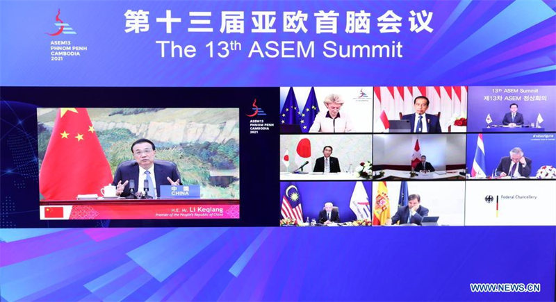 Le PM chinois appelle les pays asiatiques et européens à adhérer à la solidarité et à la coopération