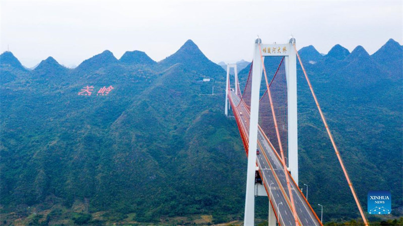 En photos : des ponts du Guizhou vus du ciel