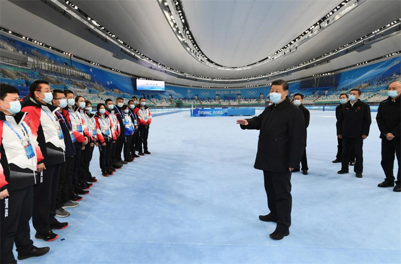 Xi Jinping inspecte les préparatifs des Jeux olympiques et paralympiques d'hiver de Beijing 2022