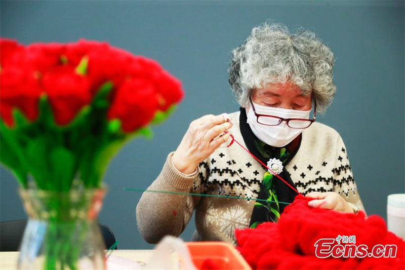 Découvrez les bouquets primés des JO d'hiver de Beijing 2022 tricotés en laine faits main