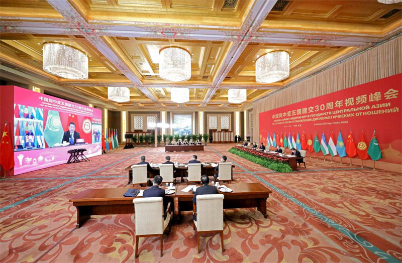 Xi Jinping s'engage à construire une communauté de destin plus étroite entre la Chine et les pays d'Asie centrale