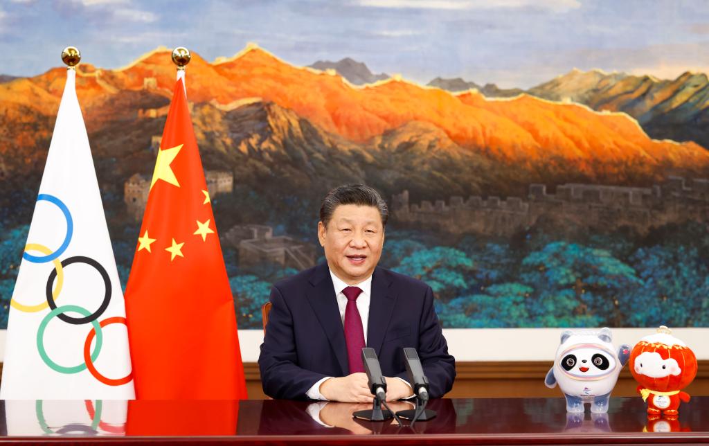 Xi Jinping : la Chine fera de son mieux pour offrir au monde des Jeux olympiques d'hiver simples, sûrs et splendides
