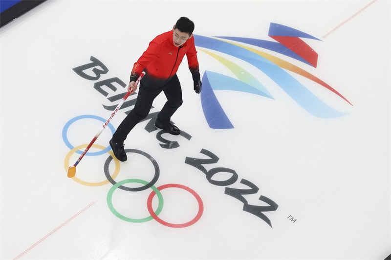 (Beijing 2022) Curling double mixte entre la Chine et la Suède