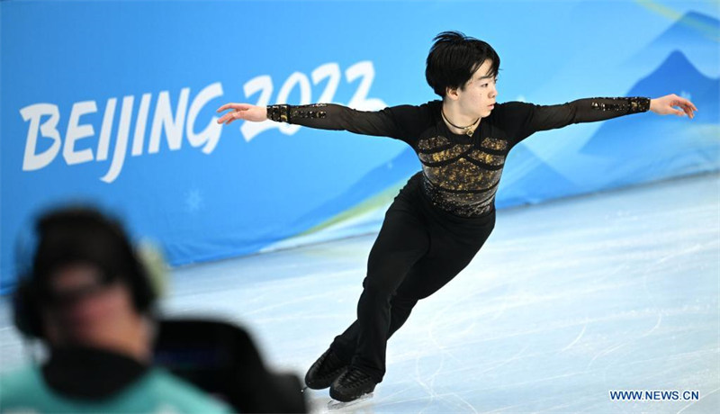 (BEIJING 2022) Patinage artistique : épreuve par équipes, patinage individuel hommes, programme libre