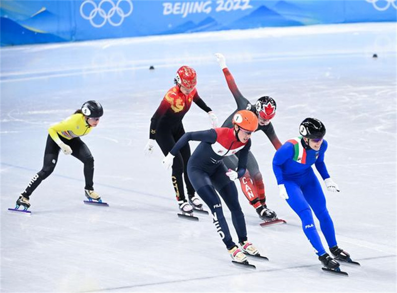 (BEIJING 2022) FONTANA Arianna a défendu la médaille d'or à l'épreuve féminine du 500 m femmes en patinage de vitesse sur piste courte