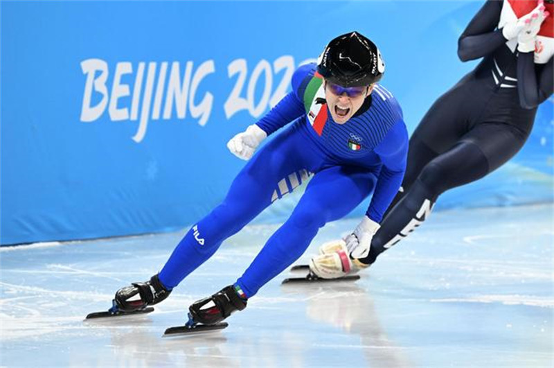 (BEIJING 2022) FONTANA Arianna a défendu la médaille d'or à l'épreuve féminine du 500 m femmes en patinage de vitesse sur piste courte