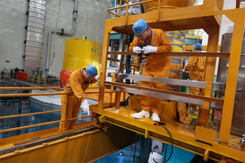 L'équipage de la centrale nucléaire « Hualong n° 1 » a achevé les premiers grands travaux de réparation et de ravitaillement