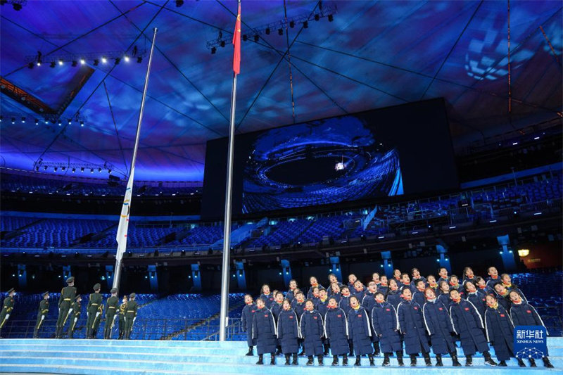 Dans les coulisses du chœur qui a chanté l'hymne olympique lors de la cérémonie d'ouverture des JO d'hiver