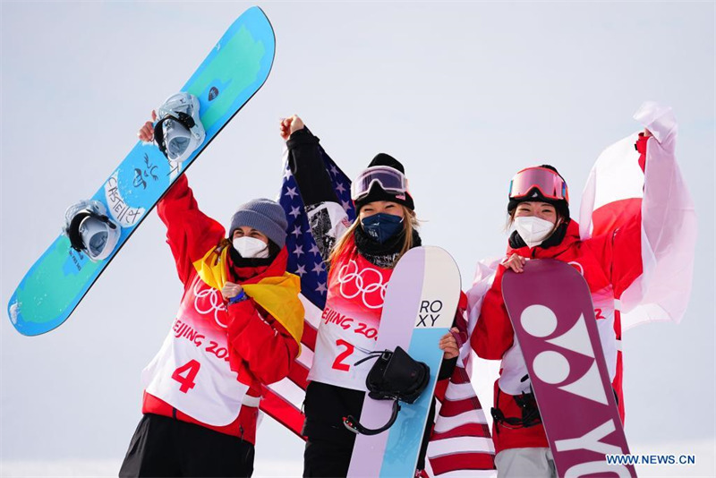 (BEIJING 2022) L'Américaine Chloe Kim défend son titre du halfpipe en snowboard