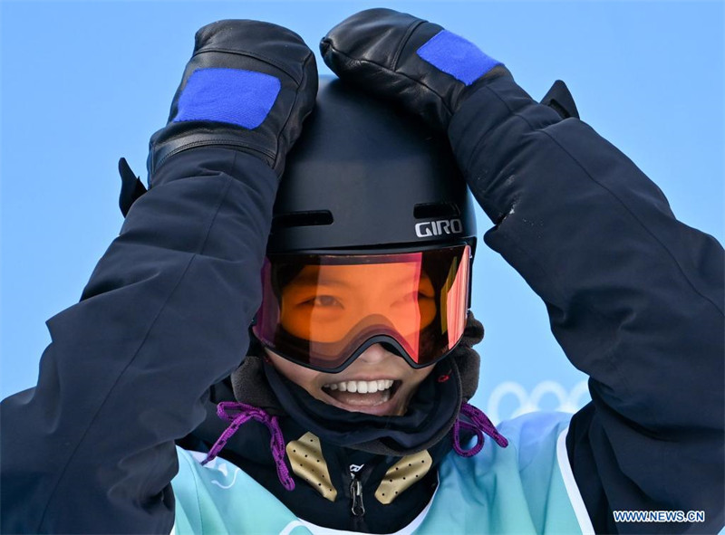 (BEIJING 2022) L'or pour Anna Gasser en snowboard big air féminin, la Chinoise Rong Ge en cinquième place