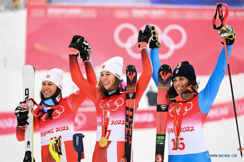 (BEIJING 2022) La Suisse Michelle Gisin décroche l'or en combiné alpin femmes