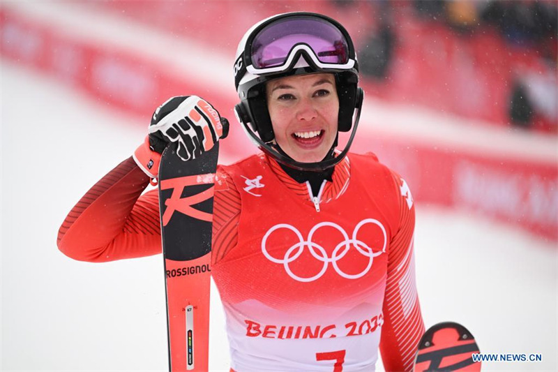 (BEIJING 2022) La Suisse Michelle Gisin décroche l'or en combiné alpin femmes