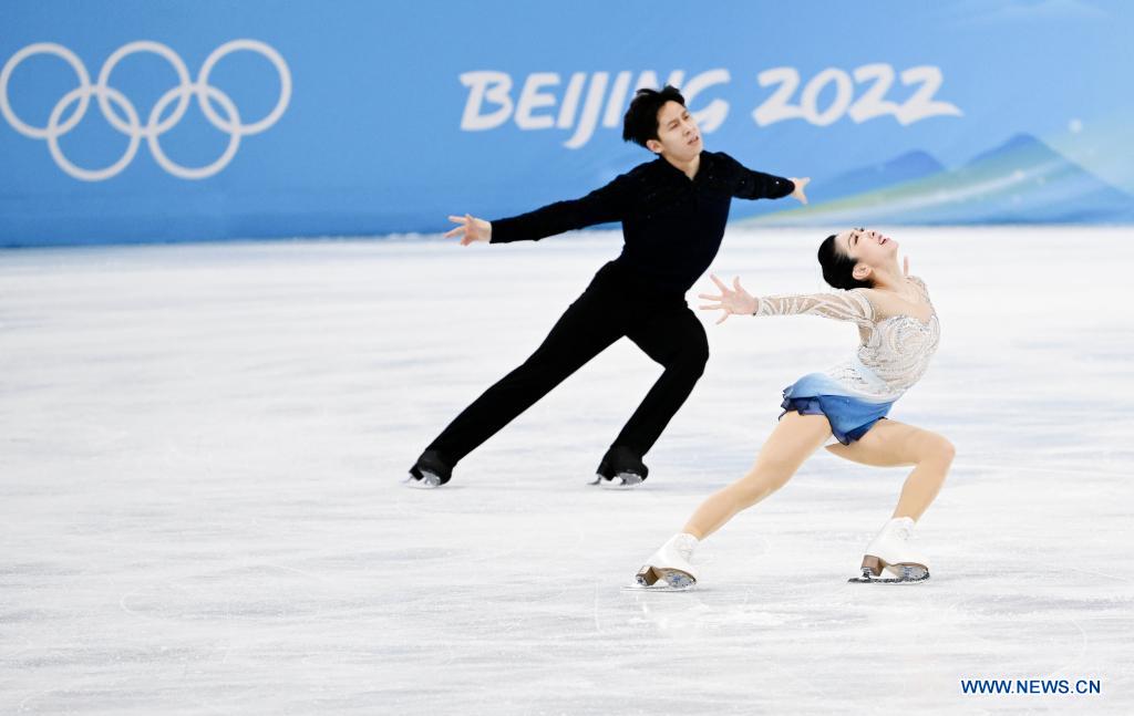 Programme libre du patinage artistique en couple