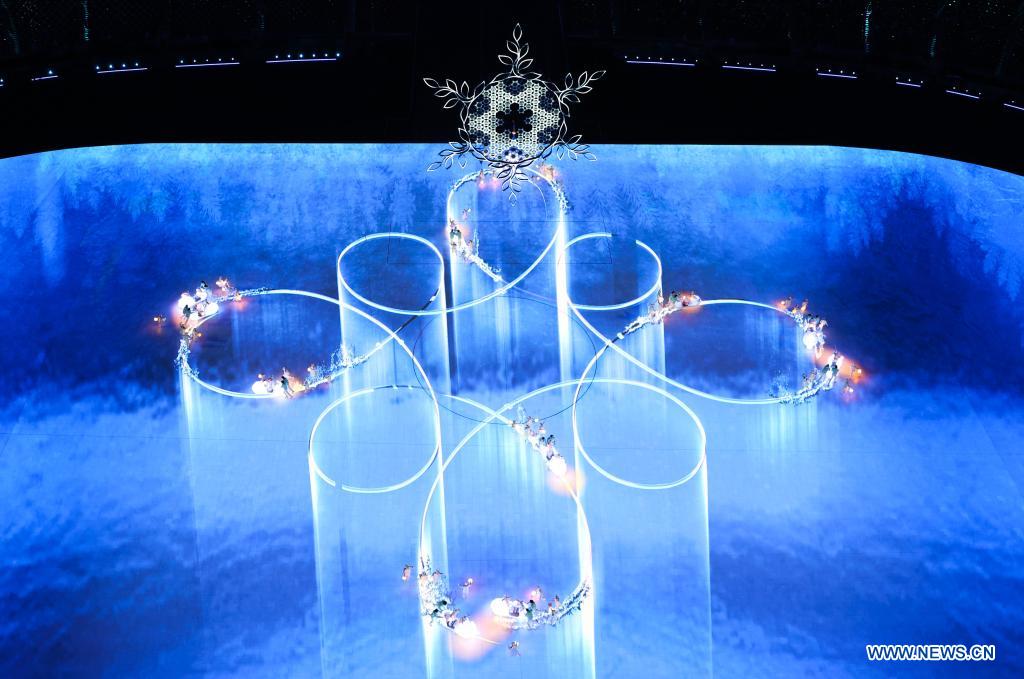 En images : cérémonie de clôture des Jeux olympiques d'hiver de Beijing 2022