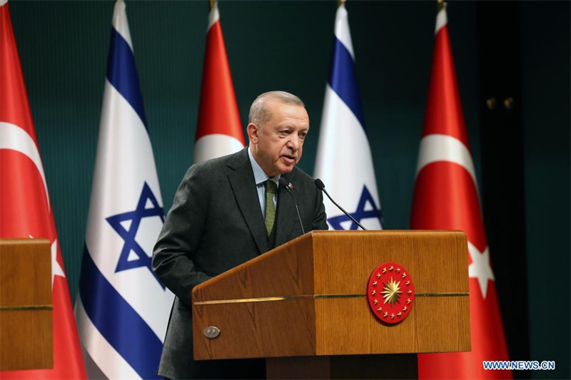 La Turquie est prête à nouer une coopération énergétique avec Israël, selon le président turc