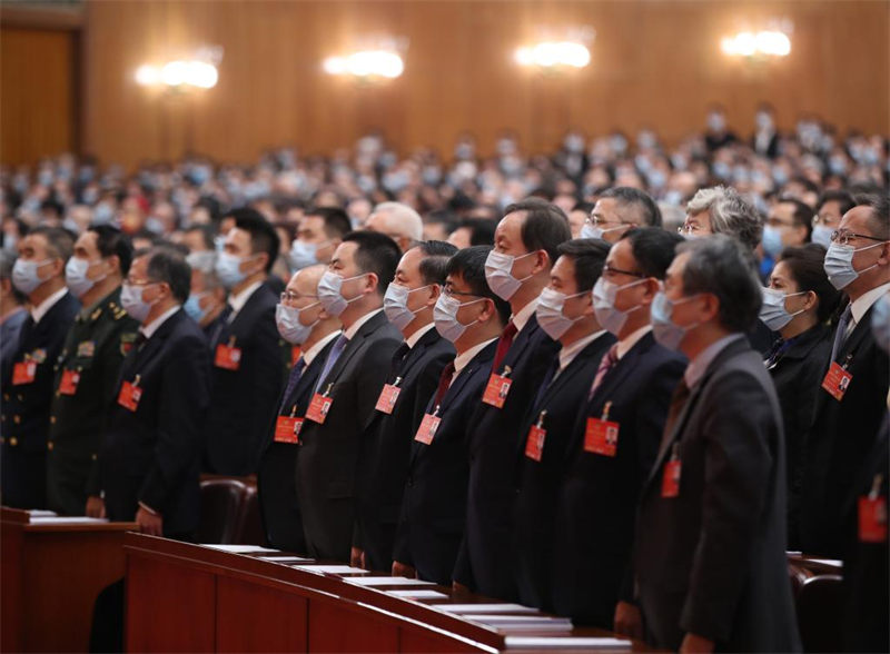 (Deux Sessions) L'organe consultatif politique suprême chinois conclut sa session annuelle