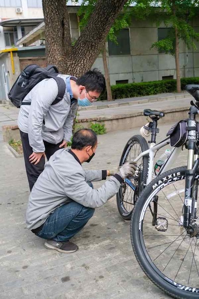 Un réparateur a réparé près de 500 000 vélos à l'Université de Pékin en 16 ans