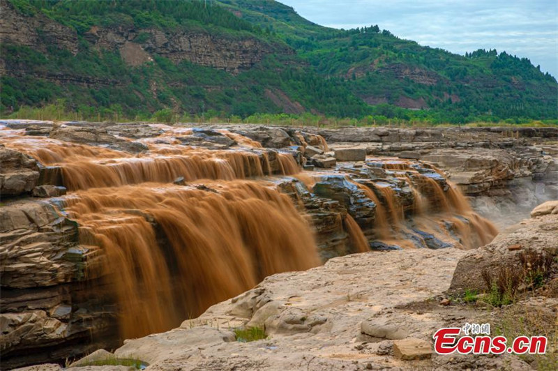 Shanxi / Shaanxi : des vues magnifiques de la cascade de Hukou