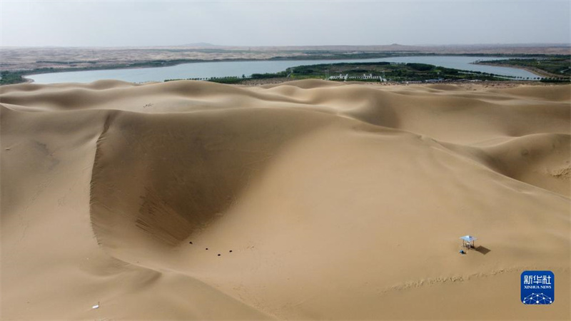 Mongolie intérieure: le contrôle des bords du désert de Wulanbuhe