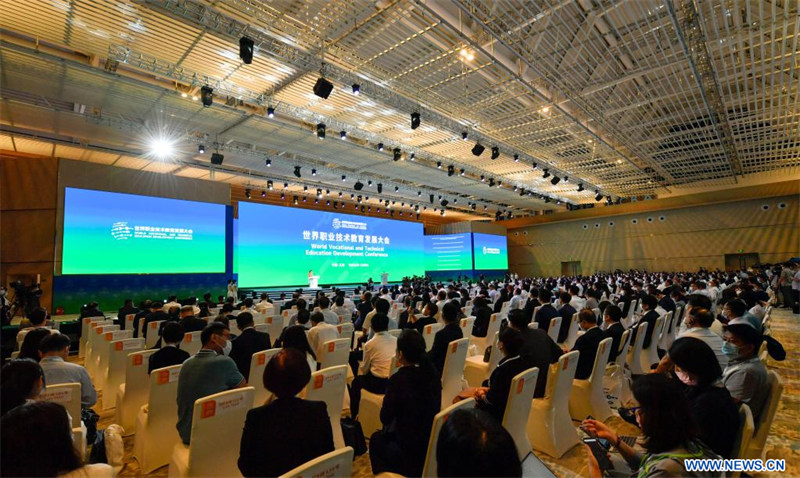 Ouverture de la Conférence mondiale de l'enseignement professionnel et technique dans le nord de la Chine