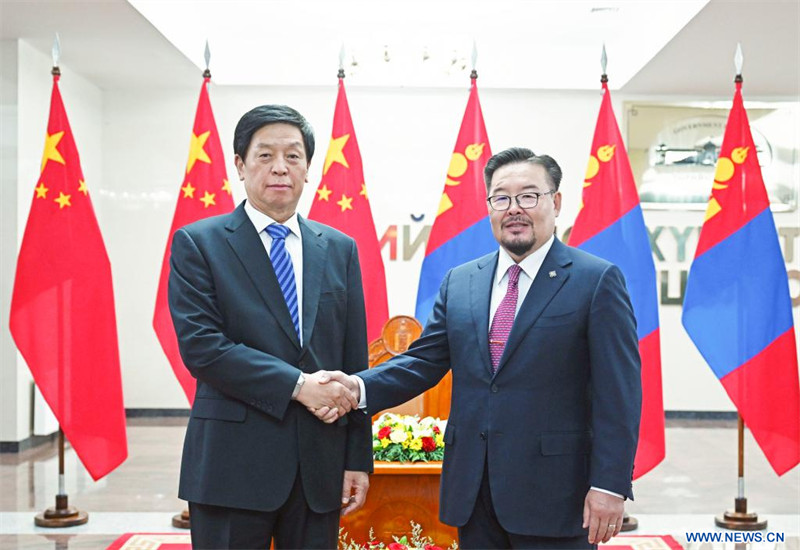 Le plus haut législateur chinois effectue une visite officielle et amicale en Mongolie
