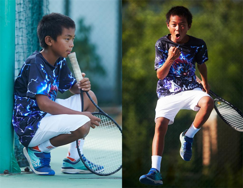 Comment le tennis change la vie du jeune garçon au panier à dos de l'ethnie Wa
