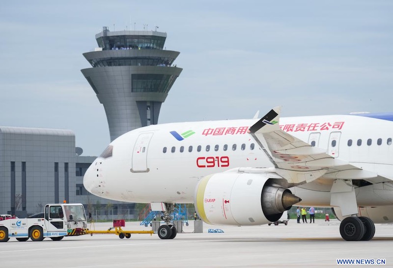 L'avion chinois C919 obtient un certificat d'étape important pour un vol commercial