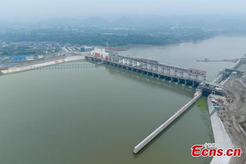 Huduxi Navigation et Hydropower Hub prêts à produire de l'électricité dans le Sichuan
