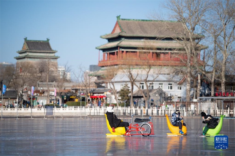 Beijing : les plaisirs de la glace à Shichahai