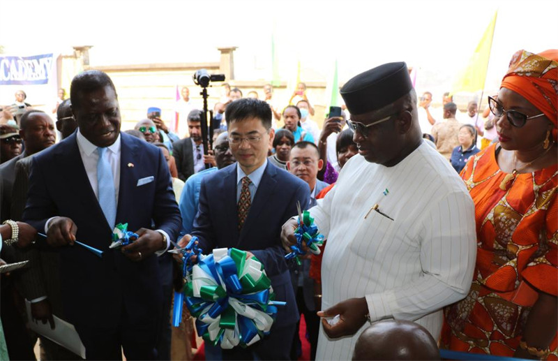 Une académie diplomatique soutenue par la Chine livrée à la Sierra Leone