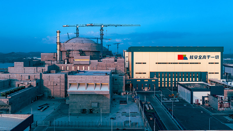 Le premier réacteur nucléaire « Hualong n° 1 » de l'ouest de la Chine a été officiellement mis en service. (Photo fournie par la China National Nuclear Corporation.)