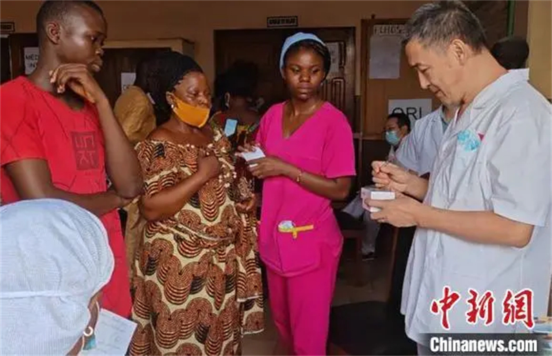 (Photo fournie par la 26e équipe médicale chinoise d'aide au Bénin) 