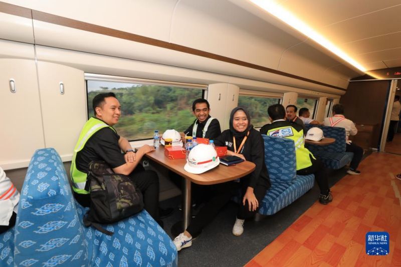 Le chemin de fer à grande vitesse Jakarta-Bandung entame une phase d'essais complets
