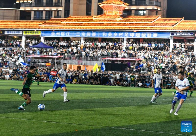 Guizhou : une « Super Ligue de football des villages » à Rongjiang