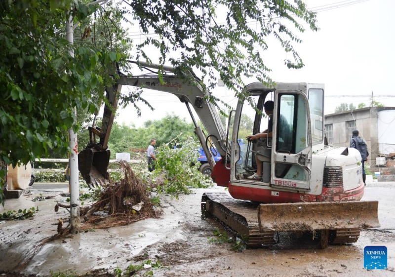 Beijing : les secours sont en cours dans les districts touchés par les inondations