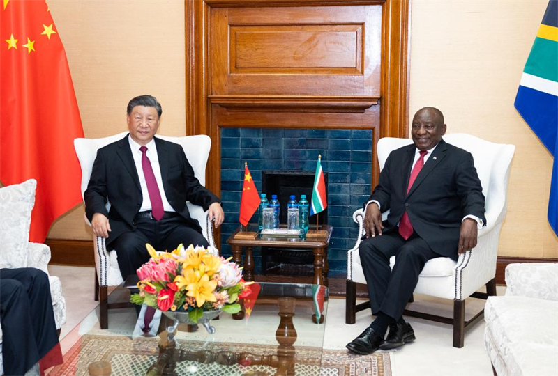 La Chine et l'Afrique du Sud conviennent de construire une communauté de destin de haut niveau