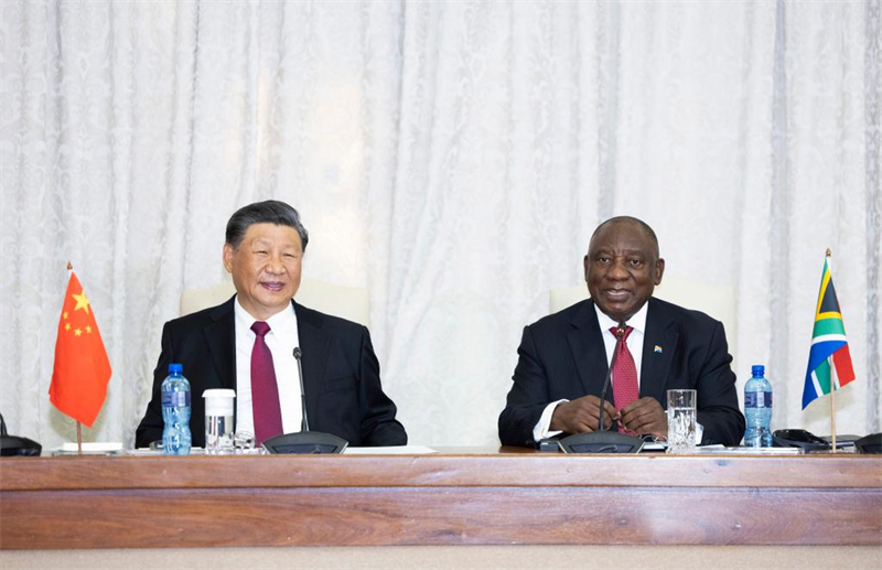 La Chine et l'Afrique du Sud conviennent de construire une communauté de destin de haut niveau