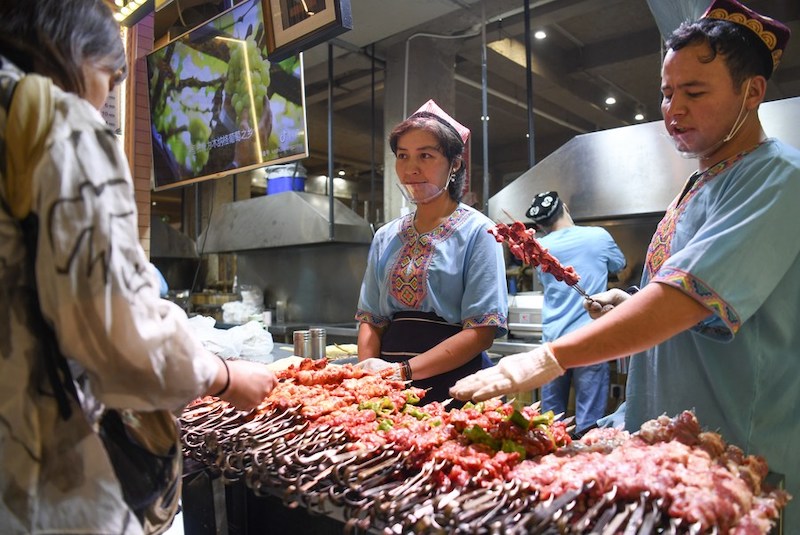 Le Grand bazar d'Urumqi : reflet d'une économie prospère