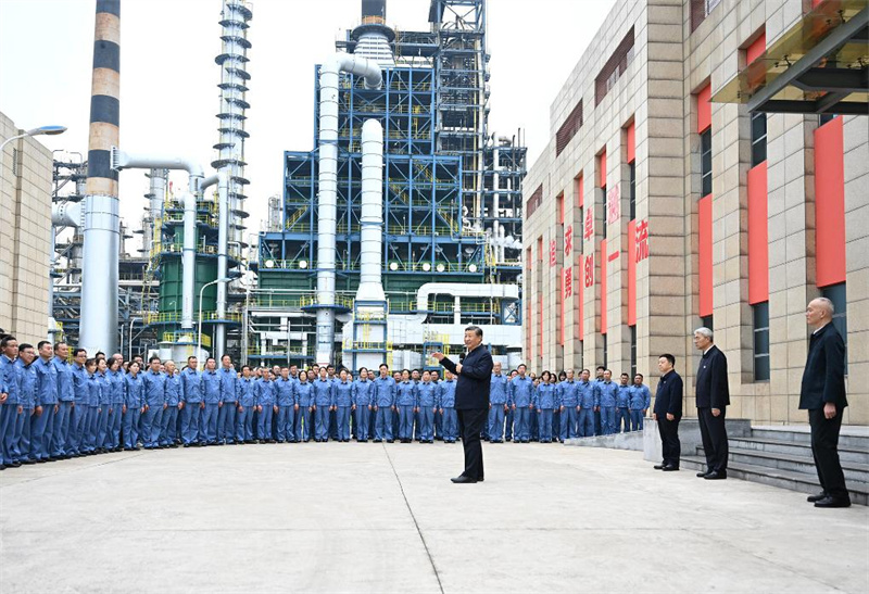 Xi Jinping inspecte Jiujiang dans la province orientale du Jiangxi