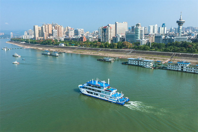 Le premier navire chinois à hydrogène a été mis en service dans la province du Hubei