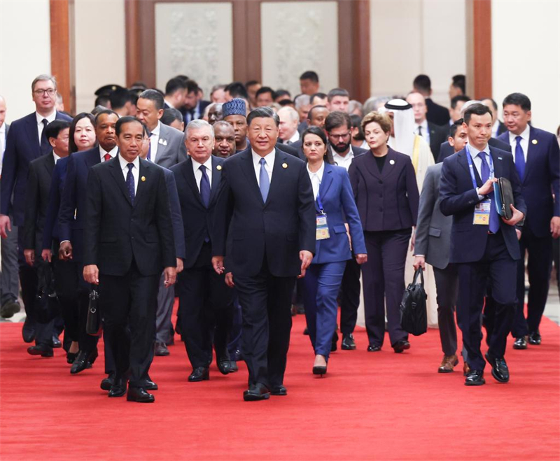 Xi Jinping participe à la cérémonie d'ouverture du troisième Forum de 
